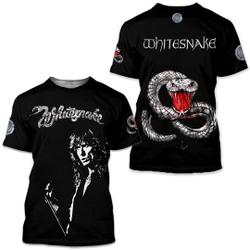 WhiteSnake Fens Rock Band 3D Tshirt Meaningful Gift For Family Gift For Boyfriend Valentine Gift