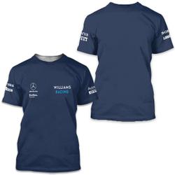 Williams Shirt Team Racing 3D Shirt Meaningful Gift For Family Gift For Boyfriend Valentine Gift