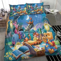 Winnie The Pooh Bedding Set Gift For Your Girlfriend Boyfriend Gift For Love Gift For Friend Best Valentine Present Holiday Gift