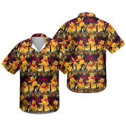 Winnie the pooh hawaiian shirt, disney hawaiian shirt Gift For Your Girlfriend Boyfriend Gift For Love Gift For Friend Best Valentine Present Holiday Gift