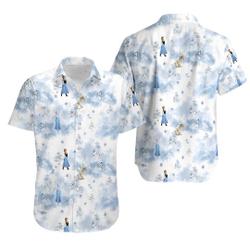 Winter Landscape Disney Frozen Hawaiin T Shirt Gift For Your Girlfriend Boyfriend Gift For Love Gift For Friend Best Valentine Present Holiday Gift