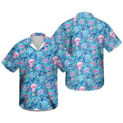 Wooper Ball Hawaiian shirt, hawaii shirt button shirt, PKM shirt Gift For Your Girlfriend Boyfriend Gift For Love Gift For Friend Best Valentine Present Holiday Gift
