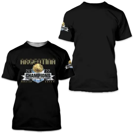 World Cup Argentina, Champions T-Shirt Meaningful Gift For Family Gift For Boyfriend Valentine Gift