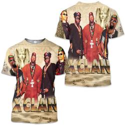 X-Clan Shirt Run DMC Whodini Grandmaster Flash Brand Nubian Rakim Public Enemy Old School Meaningful Gift For Family Gift For Boyfriend Valentine Gift