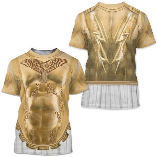 Zeus Panhellenios Shirt, Thor Love and Thunder Costume, God of Lightning 3D T-Shirt Meaningful Gift For Family Gift For Boyfriend Valentine Gift