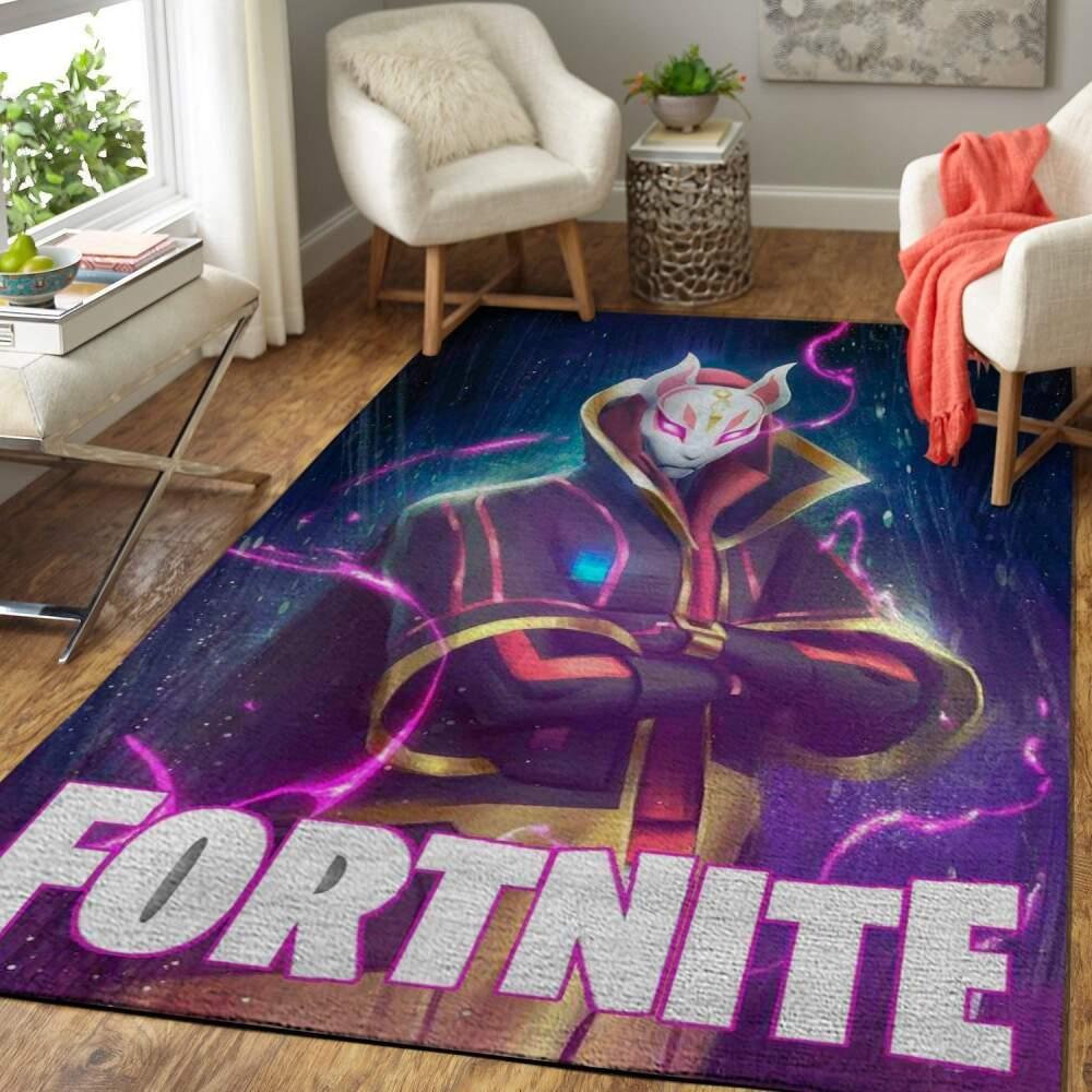 Fortnite Area Rug Video Game Carpet Gamer Living Room Rugs Rug Regtangle Carpet Floor Decor Home Decor