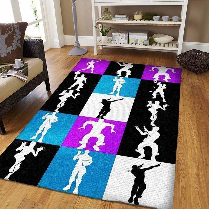 Fortnite Area Rug Video Game Carpet Gamer Living Room Rugs Rug Regtangle Carpet Floor Decor Home Decor