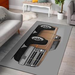 1986 Chevy Truck Car Art Area Rug Living Room Rug Home Decor Carpets