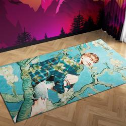 Ac Dc Artworkmusic Art For Fans Area Rug Living Room Rug Home Decor Living Room Carpet Floor Decor