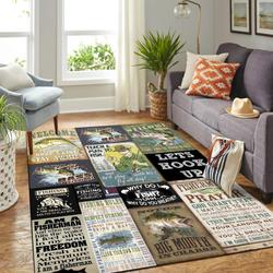 Quote Area Rug Living Room Rug Home Decorhome Decorbedroom Living Room Decor