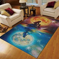 African Girl Ht090801M Rug Living Room Rug Home Decor