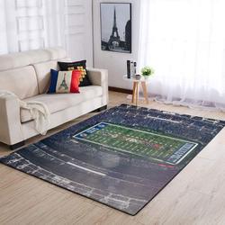 Indoor/Outdoor Area Soft Rug American Football Field Floor Rugs Home Decor