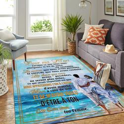 Life Quote For Couple Nice Gift Home Decor Rectangle Area Rug Living Room