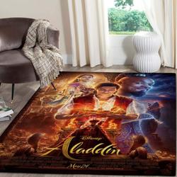 Aladdin & Jasmine Area Rugs Disney Movies Living Room Carpet Christmas V17268
