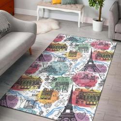 Eiffel Tower Area Rugs Living Room Living Room Area Rug Home Decor