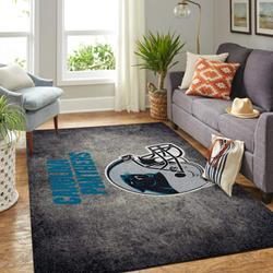 NFL Carolina Panthers Rug Home Decor Team Logo Carpet Rug Living Room F102135