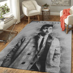 Alex Turner Music Monochrome Art For Fans Area Rug Living Room Carpet Rug Regtangle Carpet Floor Decor Home Decor