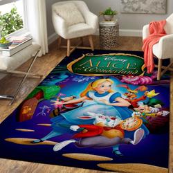 Alice In Wonderland Area Rug Living Room Rug Home Decor Disney 3110194