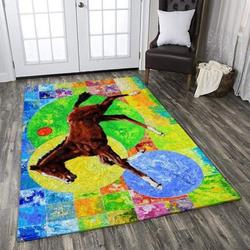 Horse Hook Area Rug Living Room Rug Home Decor