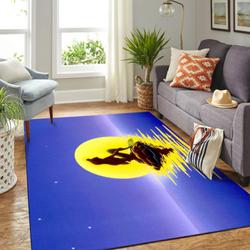 Aliens Xenomorph Abstract Art Area Rug Living Room Rug Home Decor Home Decor Bedroom Living Room Decor