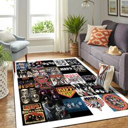 Allman Brothers Band Area Rug Living Room Rug Home Decor Home Decor Bedroom Living Room Decor