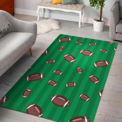 American Football Ball Field Background Dhcdhc Dt1910 Rug Living Room Rug Home Decor