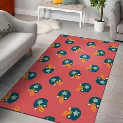 American Football Pattern Print Area Rug Area Rug Living Room Carpet Rug Regtangle Carpet Floor Decor Home Decor