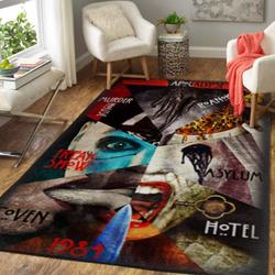 American Horror Story Rug Halloween Rug Regtangle Carpet Floor Decor Home Decor