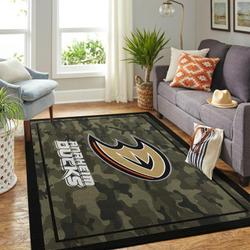 Anaheim Ducks Area Rugs Nhl Hockey Living Room Carpet 20030464