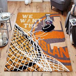 NHL New York Islanders Living Room Area No1947 Rug Living Room Area Rug