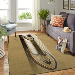 Anaheim Ducks Nhl Area Rugs Team Logo Style Living Room Regtangle Carpet