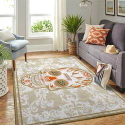 Anaheim Ducks Nhl Area Rugs Team Logo Style Living Room Regtangle Carpet