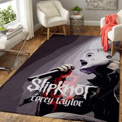 Slipknot Band Mask Style Nice Gift Home Decor Rectangle Living Room Rug
