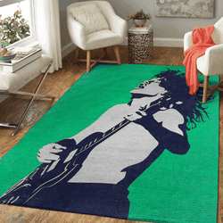 Angus Young Ac Dc Band Pop Art Area Rug Area Rug Living Room Carpet Rug Regtangle Carpet Floor Decor Home Decor