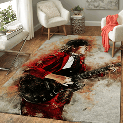 Angus Young Music World Art For Fans Area Rug Living Room Carpet Rug Regtangle Carpet Floor Decor Home Decor