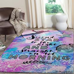 Anime Catch The Sky Dream Carpet Rug Living Room Rug Home Decor Floor Area Rug Living Room Rug Home