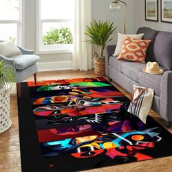Anime Girl Art Carpet Floor Area Rug Living Room Rug Home Decorhome Decorbedroom Living Room Decor