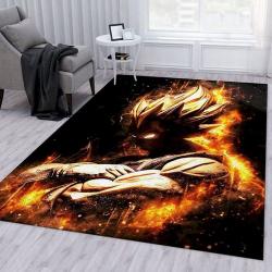 Anime Goku Aura Instinct Rug Bedroom Rug Home Us Decor Living Room Area Rug Home Decor