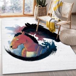 Sea Horse Living Room Area No5583 Rug Living Room Area Rug Home Decor