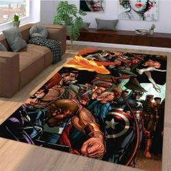 Another Side Old Marvel Area Rugs Living Room Carpet Christmas Gift Rug Regtangle Carpet Floor Decor Home Decor