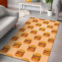 Food Burger Texture Rug No5613 Rug Living Room Area Rug Home Decor