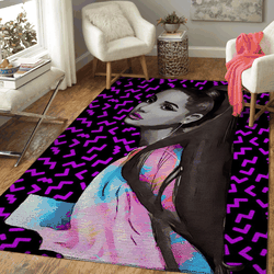 Ariana Grande Music Art For Fans Area Rug Living Room Carpet Rug Regtangle Carpet Floor Decor Home Decor