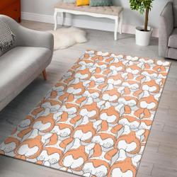 Corgi Dog - Animal Pattern Area Rug Living Room Rug Home Decor 190911
