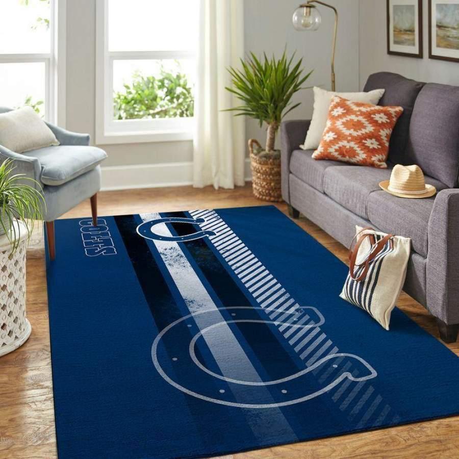 NFL Indianapolis Colts Living Room Rug Home Decor Football Carpet Rug 120912