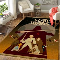 Star Wars Art Area Rug Living Room Rug Home Decor Team Logo Carpet Rug 200303