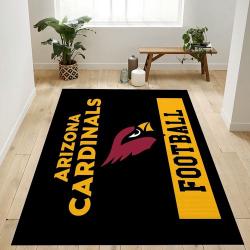 Arizona Cardinals Football Nfl Logo Area Rug For Gift Living Room Rug