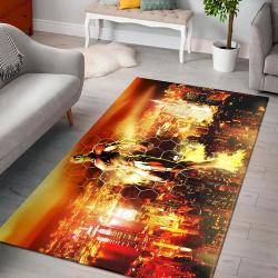 Marvel Iron Man Living Room Area No1965 Rug Living Room Area Rug Home Decor