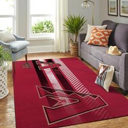 Arizona Diamondbacks Area Rug Mlb Baseball Team Logo Carpet Living Room Rugs