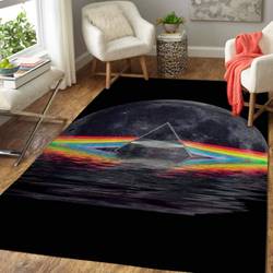 Pink Floyd Dark Side of the Moon Home Decor Area Rug Living Room Rug