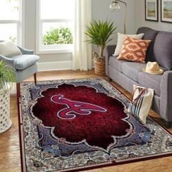 Atlanta Braves Area Rug Mlb Team Logo Living Room Rugs Home Decor V3673